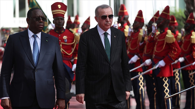 Cumhurbaşkanı Erdoğan Dakar'da​