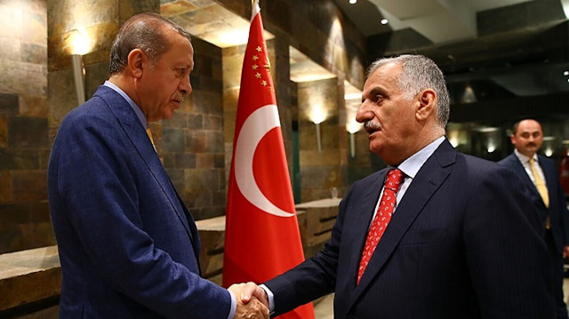 Cumhurbaşkanı Recep Tayyip Erdoğan - Albayrak Yönetim Kurulu Başkanı Ahmet Albayrak