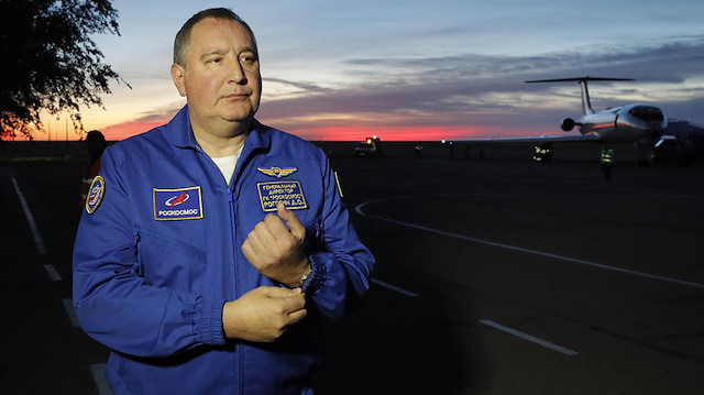 Uzay Etkinlikleri Kuruluşu Roscosmos’un Genel Müdürü Dmitry Rogozin.