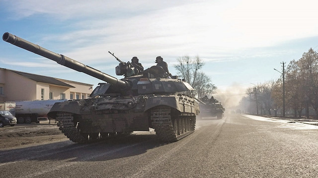 Rus askerleri Belarus, Kırım 
ve Donbass’tan Ukrayna’ya girdi.