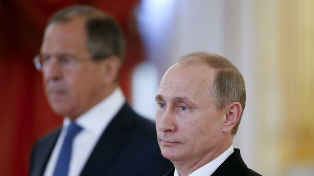 Lavrov ve Putin.