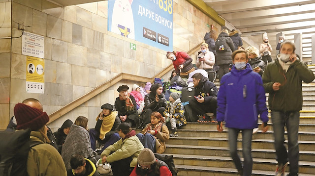 Ukrayna’da mahsur kalan Türk vatandaşları çok zor bir gece geçirdi. 