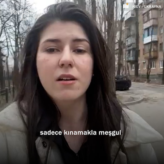 Ukraynalı Gazeteci Khalilova: Belki bu son videom susanlar kendi başkenti işgal edilince anlayacaklar