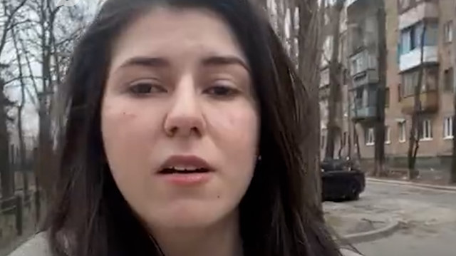 Ukraynalı Gazeteci Khalilova: Belki bu son videom susanlar kendi başkenti işgal edilince anlayacaklar