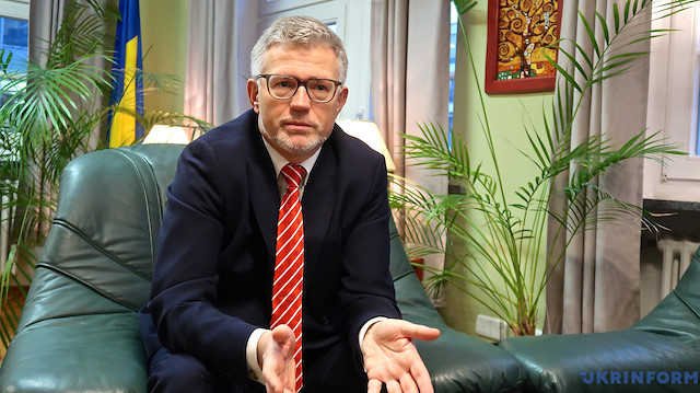 Ukrayna'nın Berlin Büyükelçisi Andrij Melnyk.