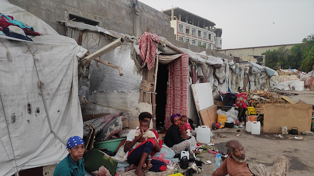 Güvenli yaşam ümidiyle Yemen'e gelen Afrikalı göçmenler hayal kırıklığı yaşıyor