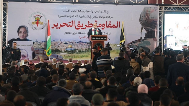 غزة.. مؤتمر شعبي دعما لـ"المقاومة"