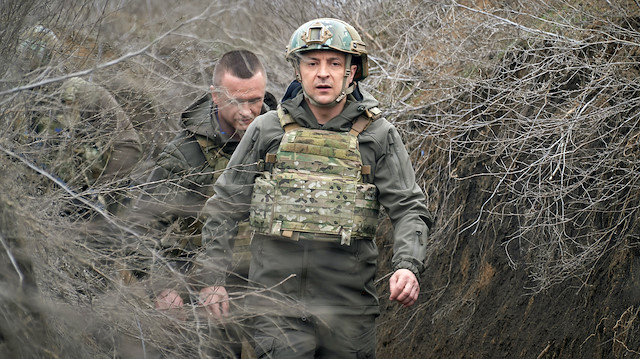 Ukrayna Devlet Başkanı Volodimir Zelenskiy