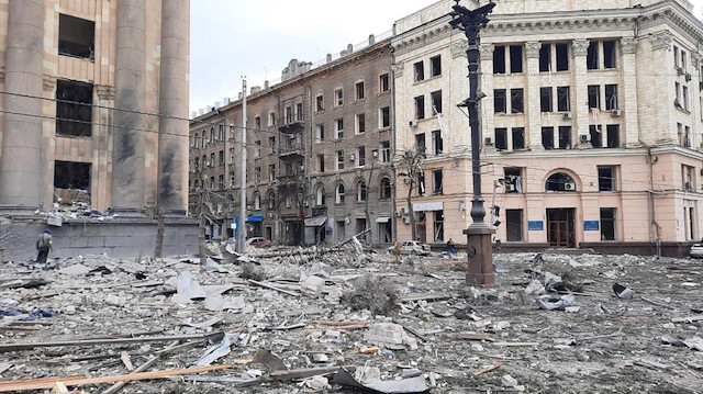 Rusya'nın Ukrayna'nın Harkiv Valiliğine düzenlediği füze saldırısı