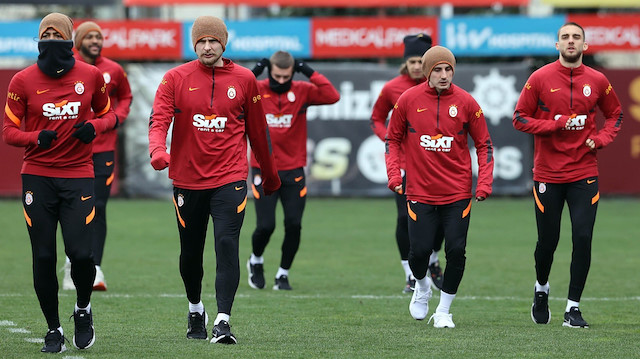 Galatasaray'da hazırlıklar devam ediyor.