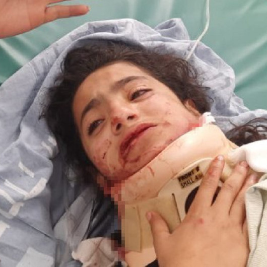 İşgalci İsrail polislerinin attığı ses bombası 11 yaşındaki çocuğun kafasına isabet etti