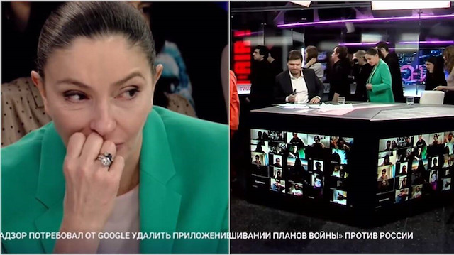 "Savaş" diyen Rus kanalı kapatıldı