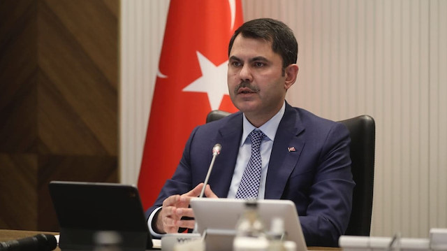 Çevre, Şehircilik ve İklim Değişikliği Bakanı Murat Kurum video mesaj gönderdi.