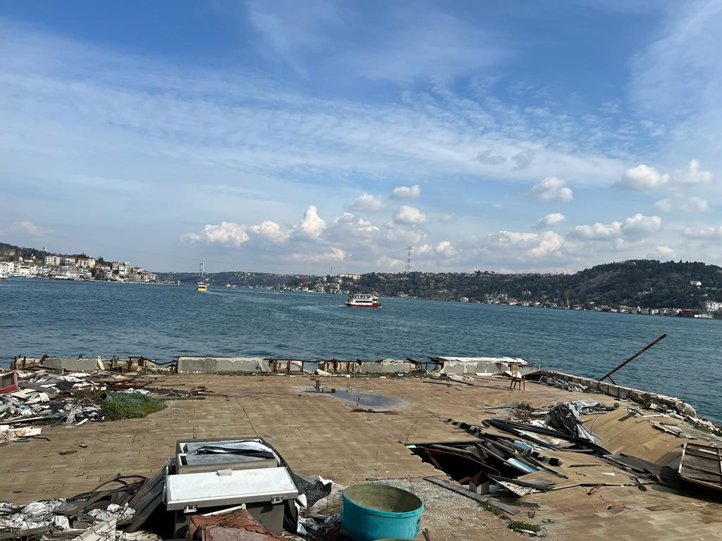 Galatasaray Adası'nın son hali.