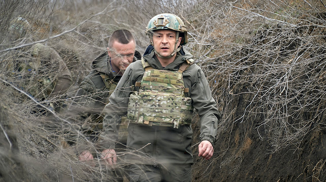 Ukrayna Devlet Başkanı Volodimir Zelenskiy