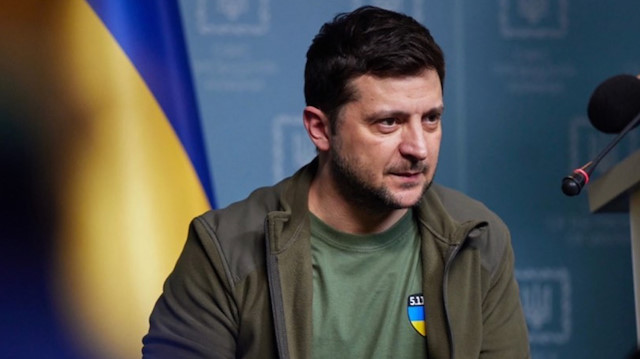 Ukrayna Devlet Başkanı Vladimir Zelenskiy.