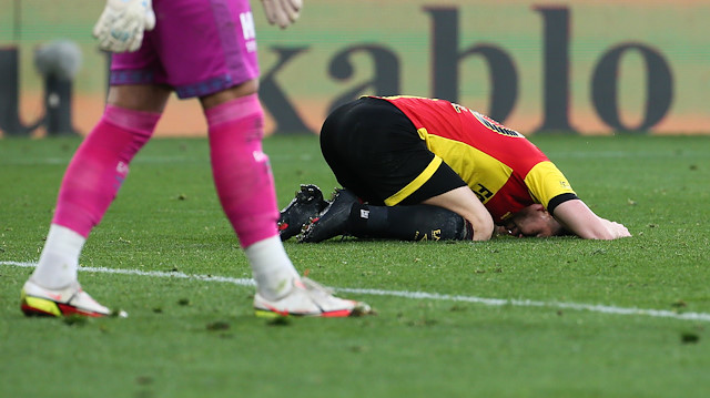 Sarı-kırmızılı futbolcular Kasımpaşa maçı sonrası büyük üzüntü yaşadı. 