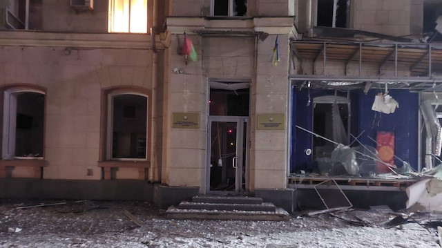 Azerbaycan’ın Harkov Fahri Konsolosluğu binasına hava saldırısı düzenlendi