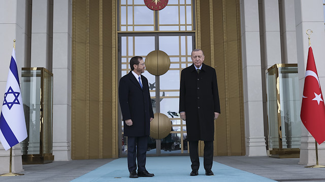 14 yıl sonra kritik ziyaret: İsrail Cumhurbaşkanı Herzog Ankara'da