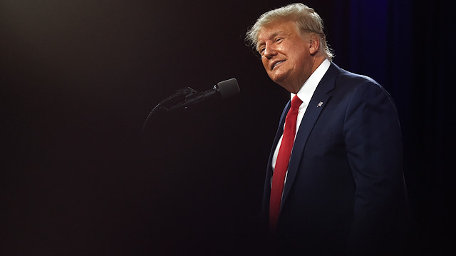 Eski ABD Başkanı Donald Trump açıklama yaptı.