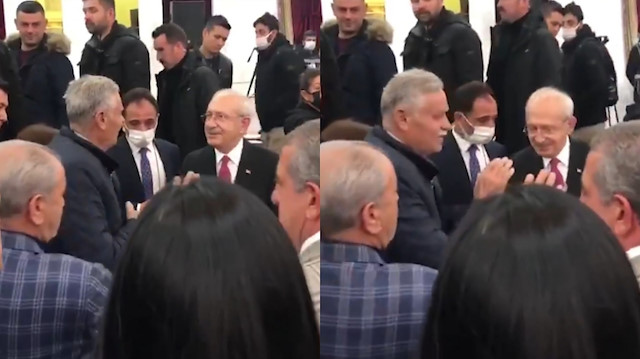 Kemal Kılıçdaroğlu HDP'li Selahattin Demirtaş'ın babası Tahir Demirtaş ile görüştü​