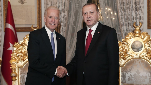 Joe Biden - Cumhurbaşkanı Erdoğan