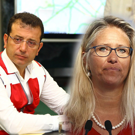 İBB Başkanı İmamoğlu son kar yağışında da Danimarka İstanbul Başkonsolosu ile yemek yedi