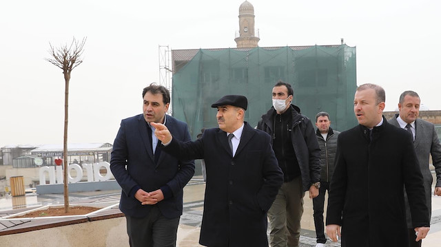 ​Mardin betonarme binalardan temizleniyor.