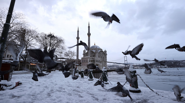 İstanbul beyaza büründü: Ortaya kartpostallık görüntüler çıktı