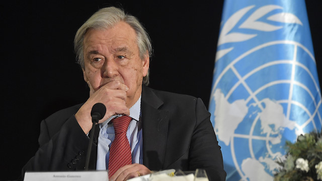 Birleşmiş Milletler (BM) Genel Sekreteri Antonio Guterres açıklama yaptı.