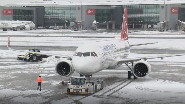 İstanbul Havalimanı'nda uçuşlar sorunsuz devam ediyor.