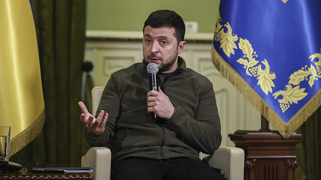 Ukrayna Devlet Başkanı Vladimir Zelenskiy 