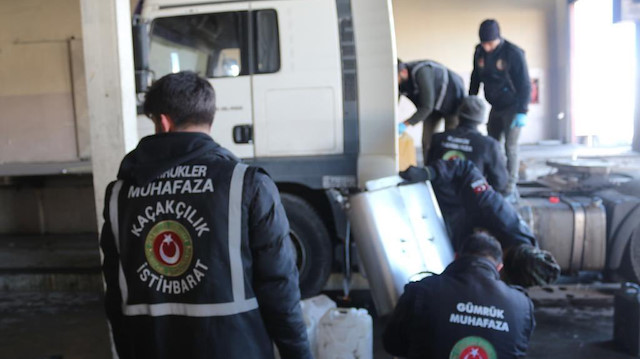 Gürbulak'ta uyuşturucu tacirlerine yöneltilen düzenlenen operasyon