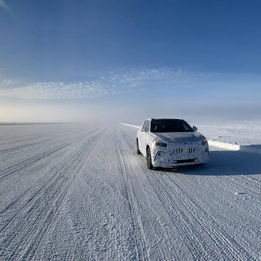 Yerli otomobil TOGG karlı yollarda: Zorlu testi başarıyla geçti