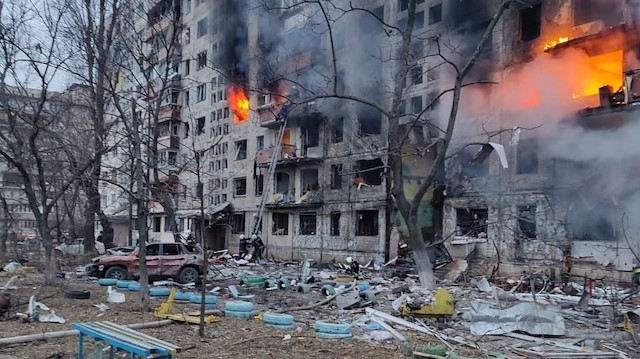 Rusya, Ukrayna'ya saldırılarını sürdürüyor.