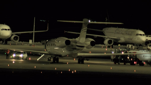 Rus milyarder Abramovich'in özel Jeti İstanbul'a indi