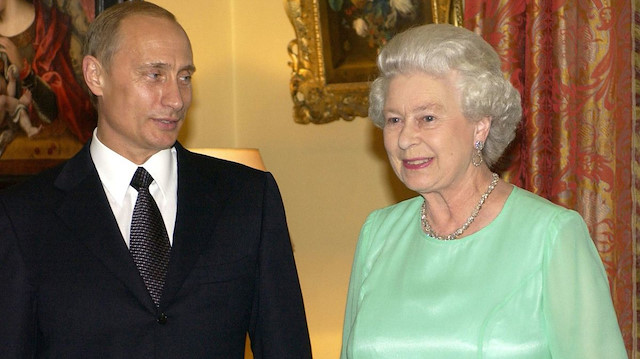 Putin-Kraliçe Elizabeth