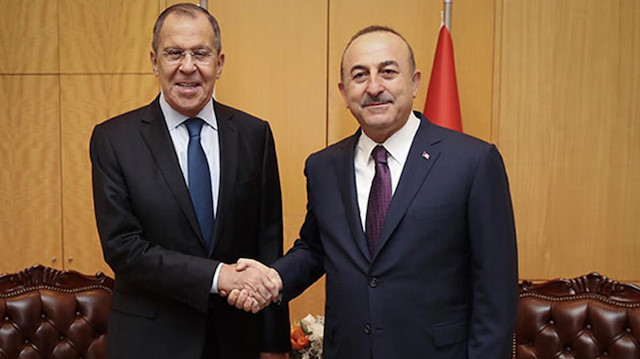 Rusya Dışişleri Bakanı Sergey Lavrov - Dışişleri Bakanı Mevlüt Çavuşoğlu