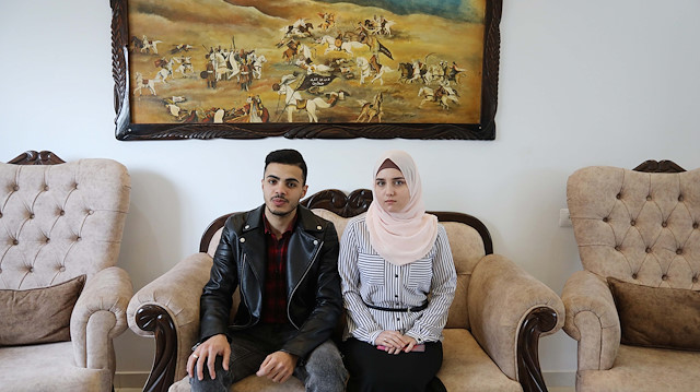 Ukrayna'da okuyan çift savaş yüzünden Gazze'ye kaçtı