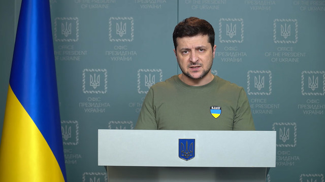 Ukrayna Devlet Başkanı Vladimir Zelenskiy