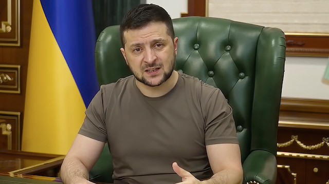 Zelensky: Ukrayna, tarafsızlık statüsüyle ilgili Anayasa’da değişiklik yapmaya hazır.
