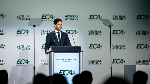 Nasser Al-Khelaifi Avrupa Kulüpler Birliği’nin Viyana’daki Genel Kurulu’nda konuştu