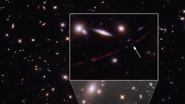 Hubble, 28 milyar ışık yılı mesafedeki yıldızı görüntüledi
