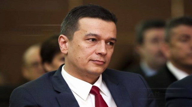 Romanya Ulaştırma ve Altyapı Bakanı Grindeanu.
