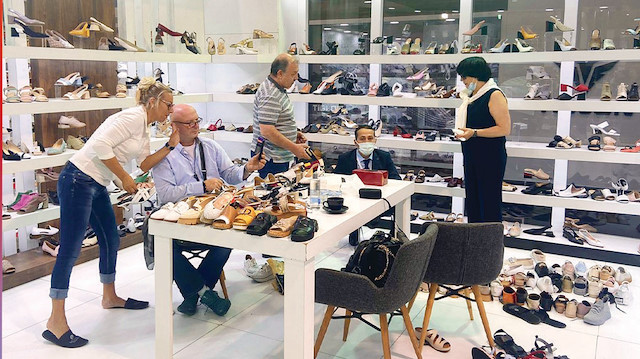 66. Uluslararası Ayakkabı Moda (AYMOD) Fuarı, İstanbul Fuar Merkezi’nde başladı. 