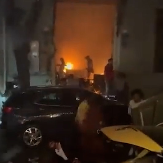 Baküde büyük patlama