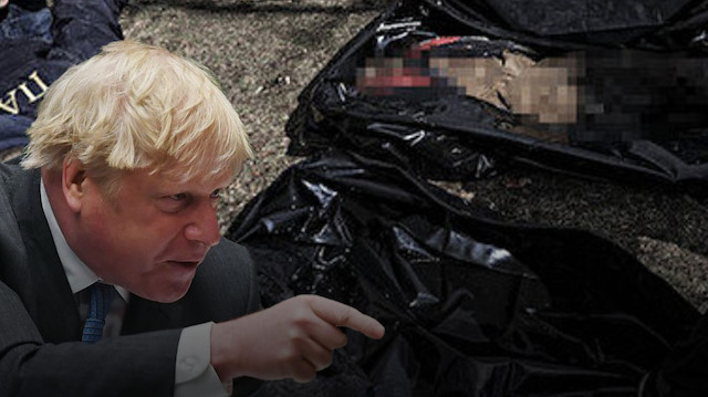 İngiltere Başbakanı Johnson: "Ukrayna'da gördüklerimiz soykırımdan çok uzak görünmüyor"