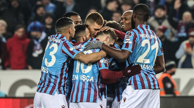 Trabzonspor ligde açık ara zirvede yer alıyor.