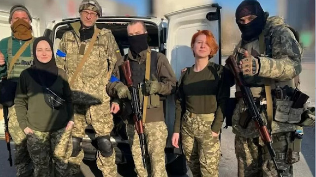 Ukrayna'daki Müslümanlar Ukrayna ordusuna gönüllü olarak destek veriyor