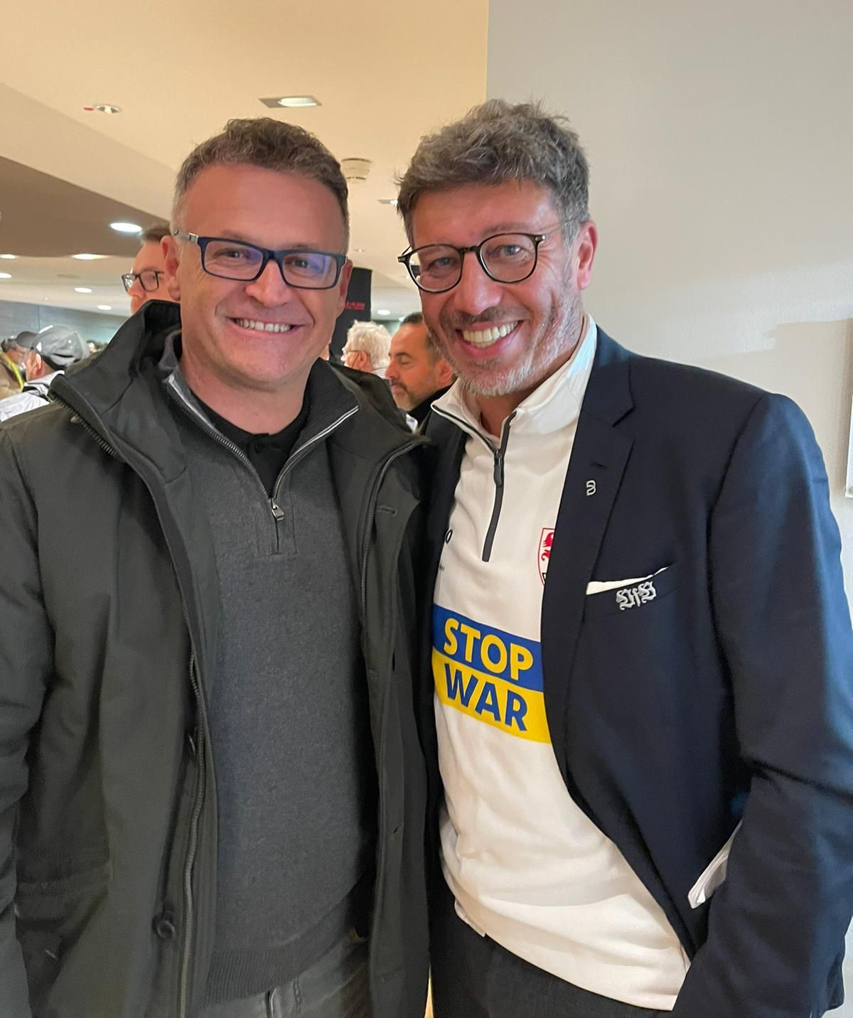 Claus Vogt ve İrfan Buz